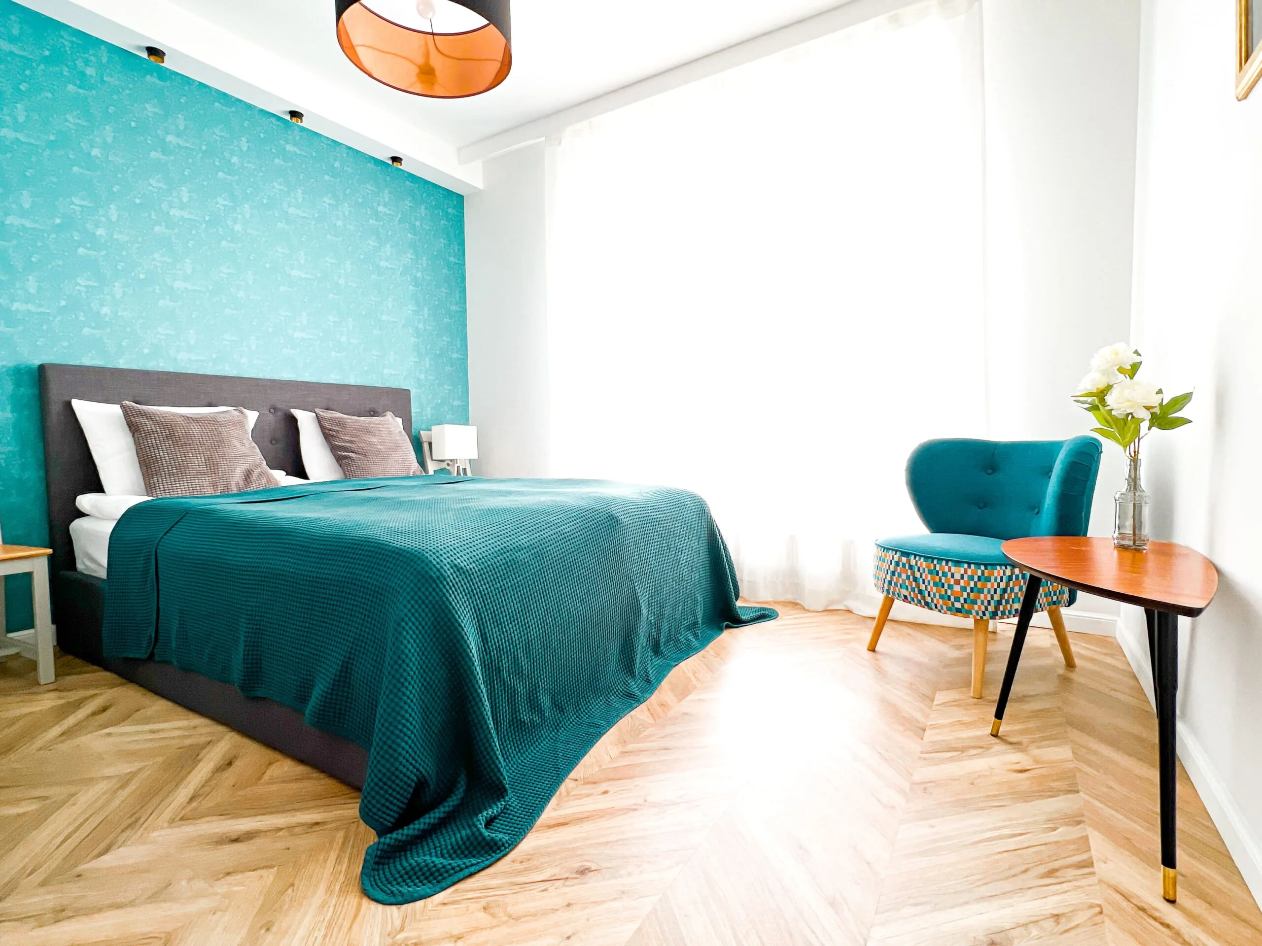 Apartament Deluxe - Sypialnia